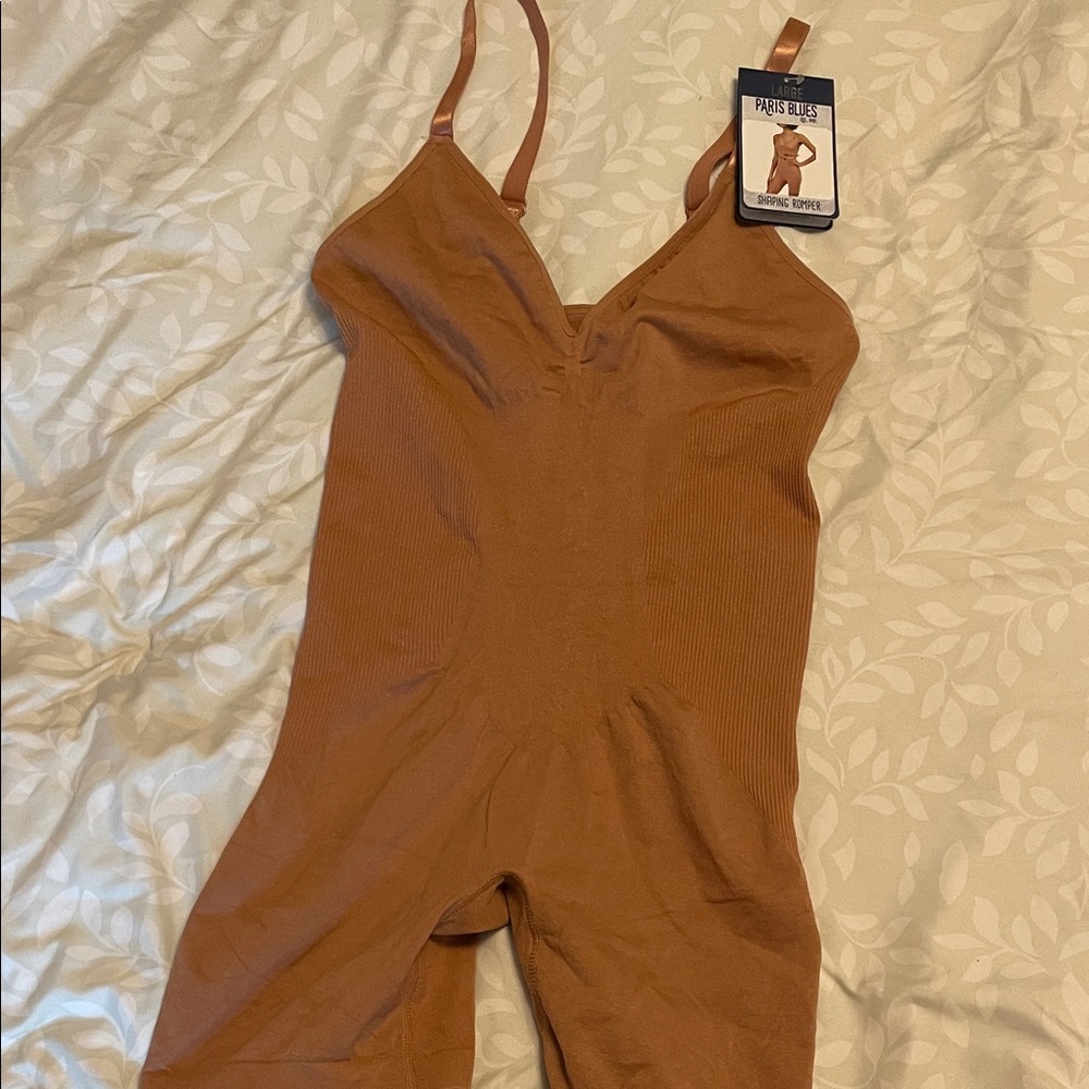 Paris Blues Women's Shaping Romper - Brown